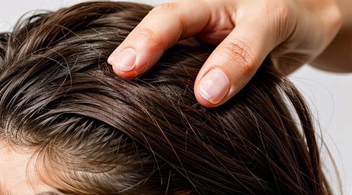 How to remove lice eggs from long hair?