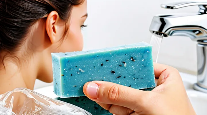 How to remove lice with tar soap?