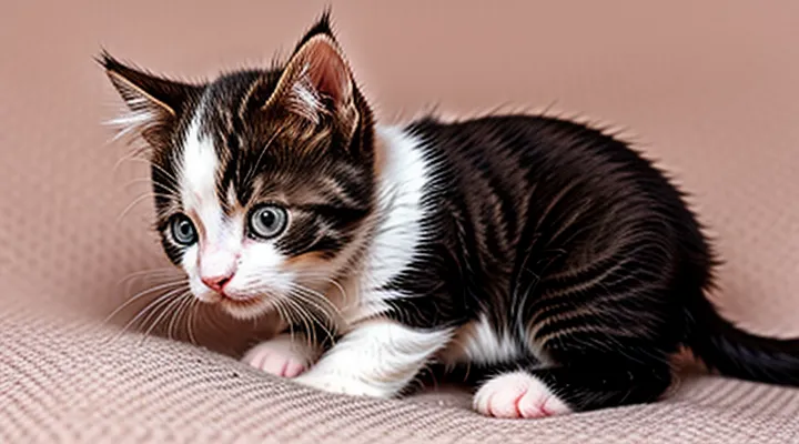 How to rid a newborn kitten of fleas?