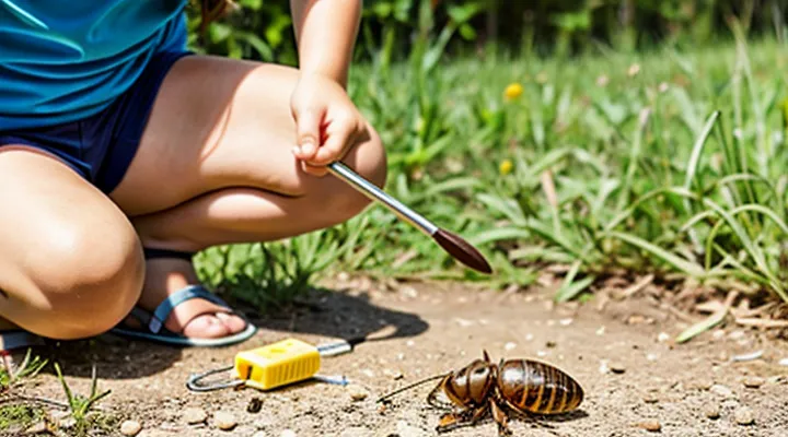 How to safely remove a tick from a child?