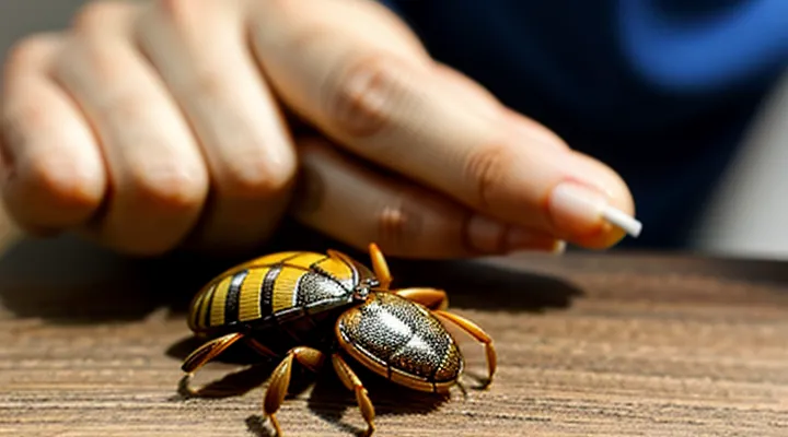 How to safely remove a tick from a human at home?