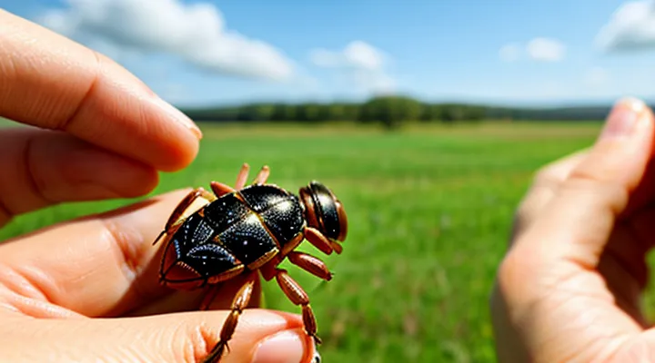 How to safely remove a tick from a person at home?