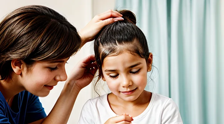 How to tell a parent about lice?