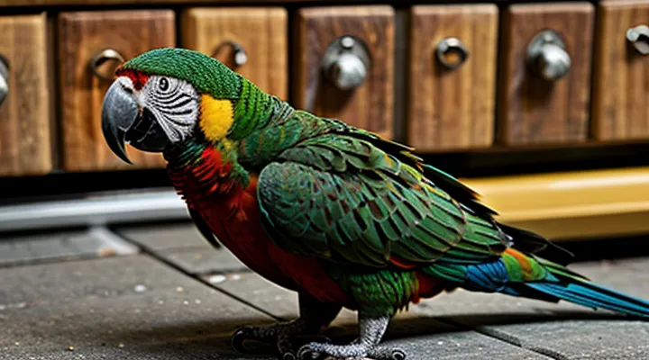 How to tell if a parrot has fleas?