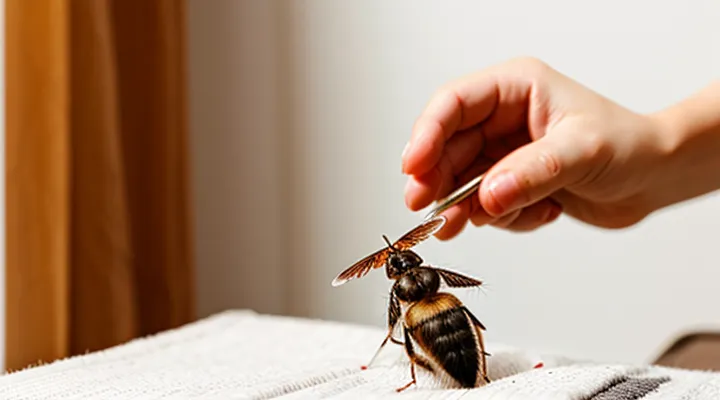 How to treat a flea bite on a human at home?