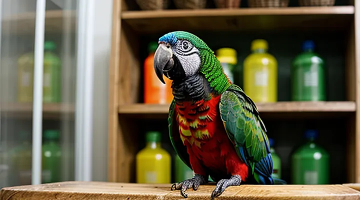 How to treat a parrot for fleas: safe methods?