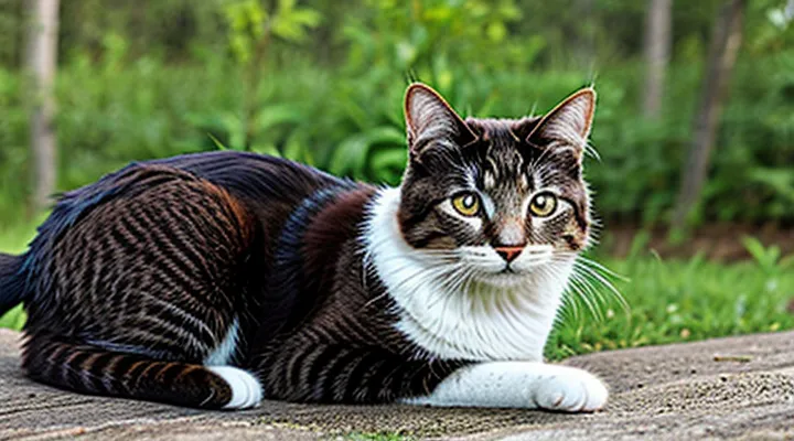 How to treat a tick bite site on a cat?