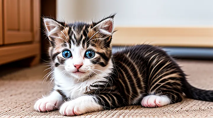 How to treat a two‑month‑old kitten for fleas?