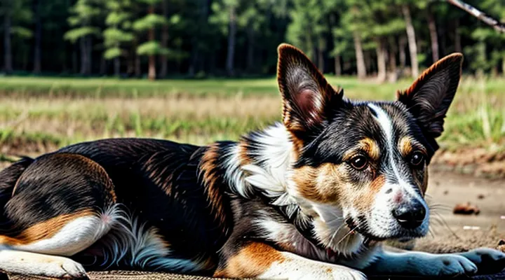 How to treat a wound after a tick bite in a dog?