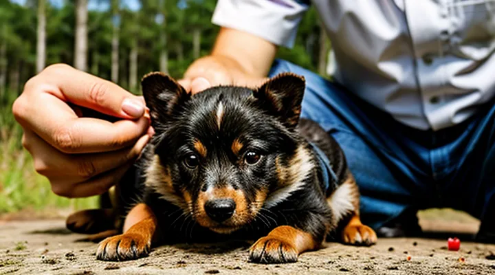 How to treat a wound after a tick bite in humans?