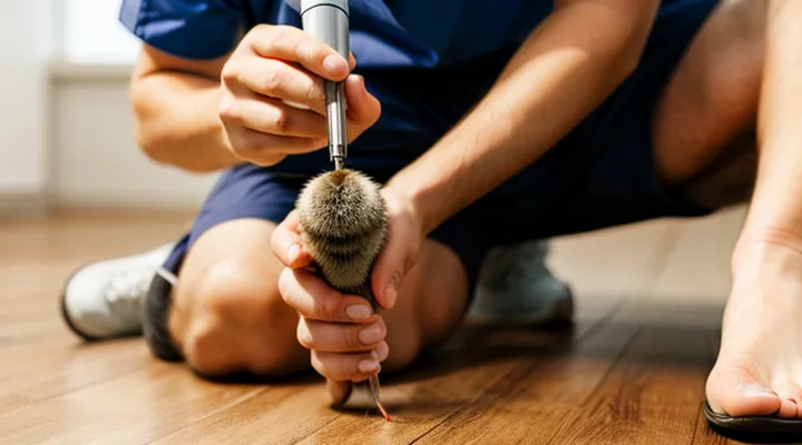 How to treat a wound after tick removal in a human?
