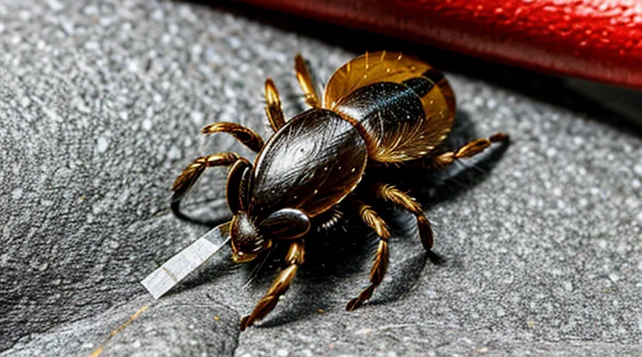 How to treat a wound after tick removal?