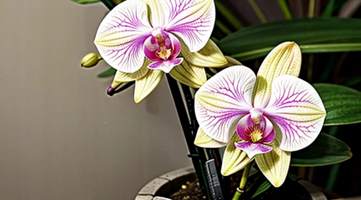 How to treat an orchid for ticks?