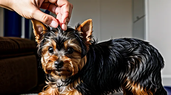 How to treat ear mite in a Yorkshire Terrier?