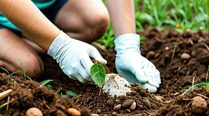 How to treat soil for ticks?