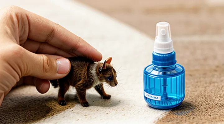 How to use flea drops?