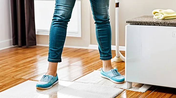 How to wash floors to remove fleas in an apartment?