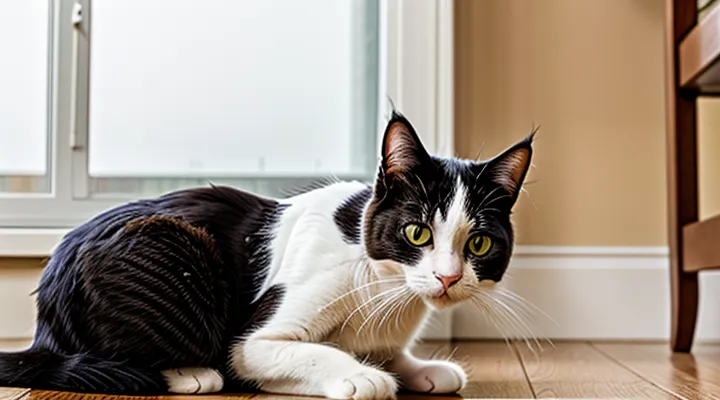 If a cat is allergic to flea drops, what should you do?