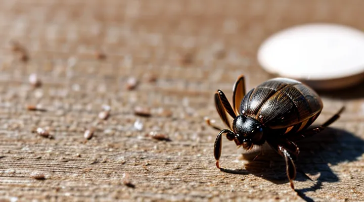 If a tick’s head remains embedded in a person, what should be done?