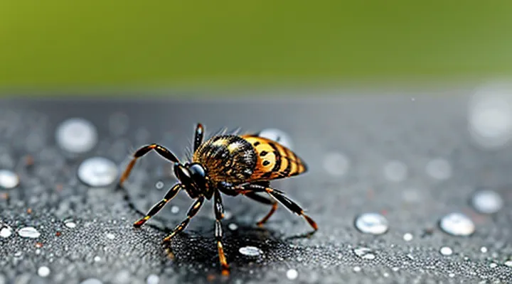 In what weather are ticks most active?