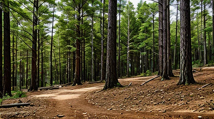 In which forests are ticks absent?