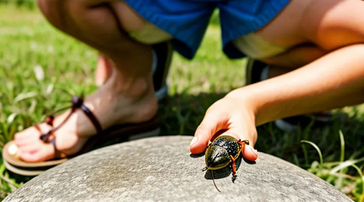 Is a person infected after a tick bite?