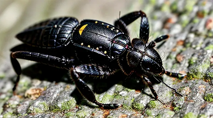 Is a small black tick dangerous to humans?