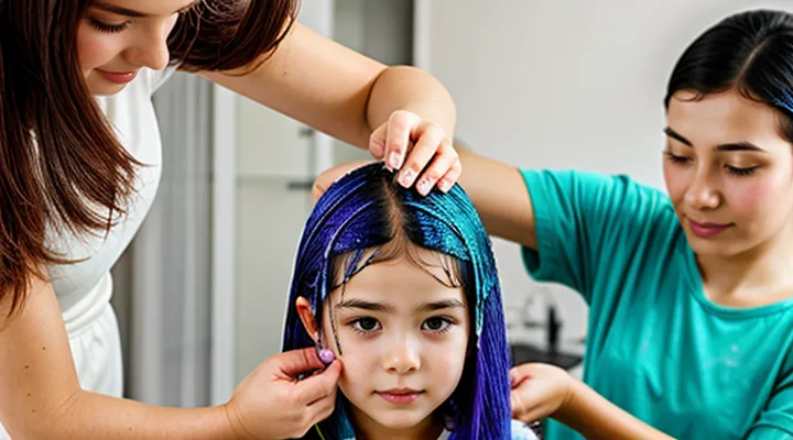 Is it possible to eliminate lice and nits by dyeing hair?