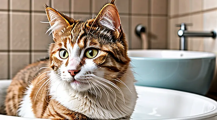Is it safe to wash a cat while it is wearing a flea collar?