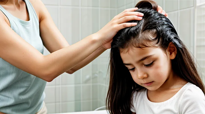 Is lice shampoo effective for complete removal?