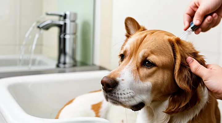 Should flea drops be applied before shampoo – correct order?