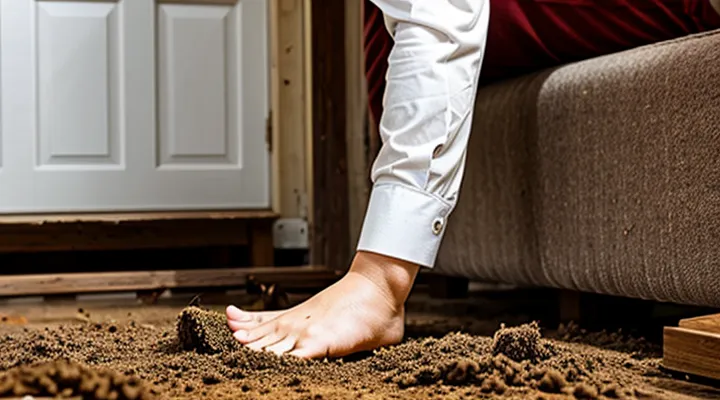 Soil fleas in a private house – what methods of removal?