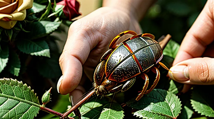 Tick on roses: how to treat it?