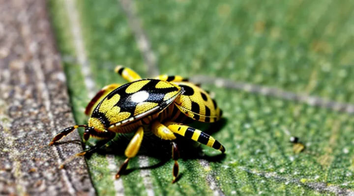 What are the characteristics of the spotted tick