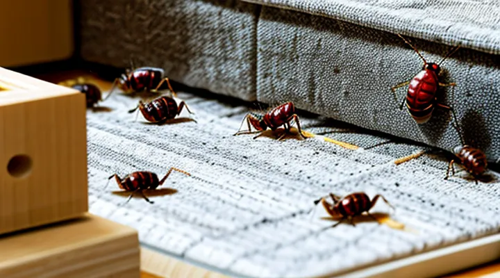 What are the consequences of a bedbug infestation in a house?