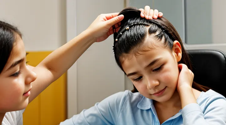 What are the consequences of not removing lice from the head