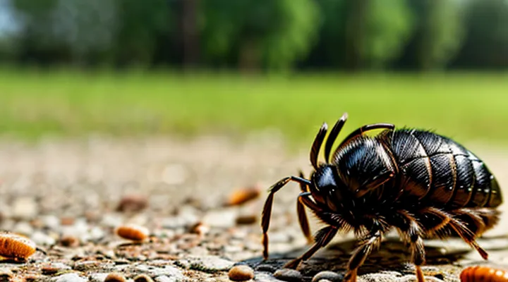 What are the signs of a tick bite in humans and the risk of encephalitis?