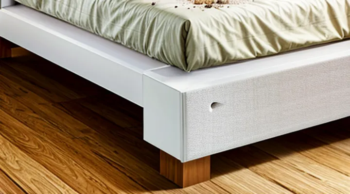 What are the signs of bedbug infestation in an apartment?