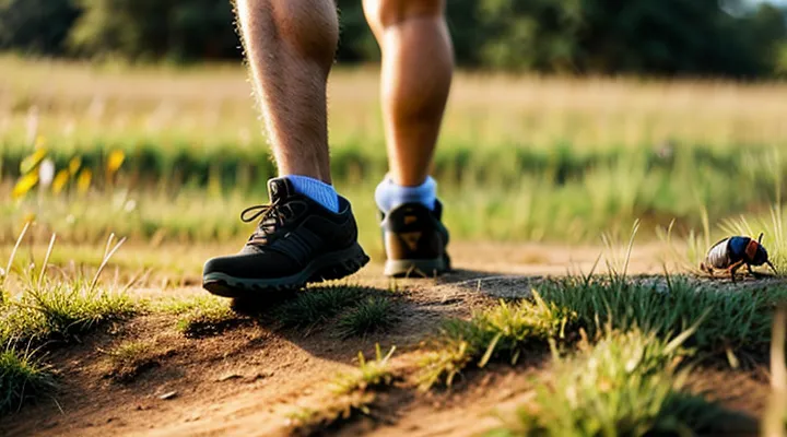 What are the steps to take when a tick is attached to a person?