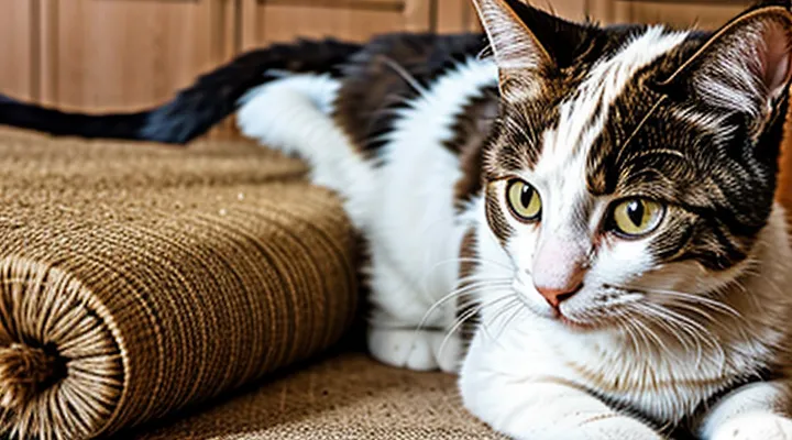 What can be used to eliminate fleas on a cat at home?