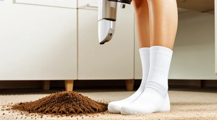 What can be used to eradicate soil fleas in a home?