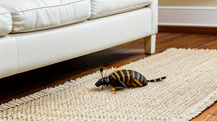 What can be used to get rid of ground fleas in the house?