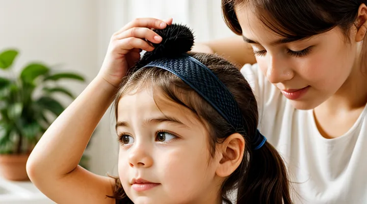 What can be used to treat the head for lice and nits at home?