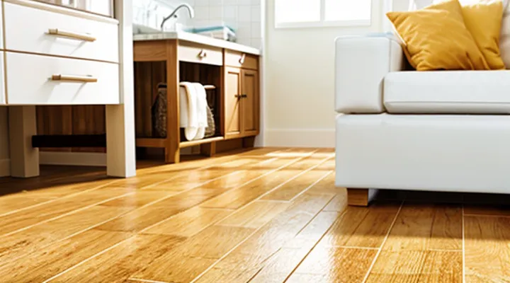 What can be used to wash floors to remove fleas at home?