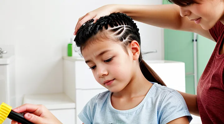 What can cause lice to appear on the head?