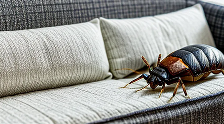 What causes bedbugs to appear in a sofa?