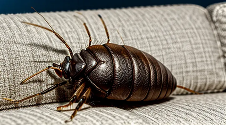 What causes bedbugs to appear on a couch?