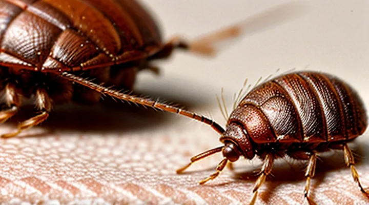 What do bedbug bites look like on a human body?