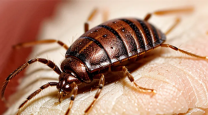 What do bedbug bites look like on the skin?