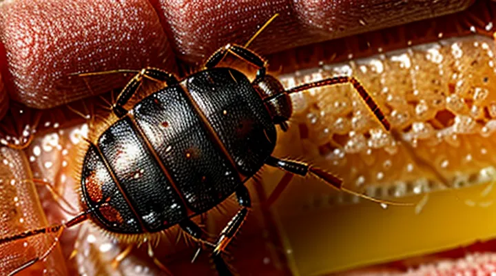 What do bedbug larvae look like?